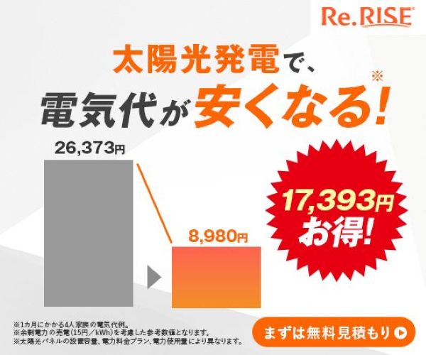 【2025年最新版】Re.RISE（リライズ）太陽光パネル徹底レビュー｜高効率×30年保証×狭小住宅対応の“最強の住宅用太陽光”とは？【PR】